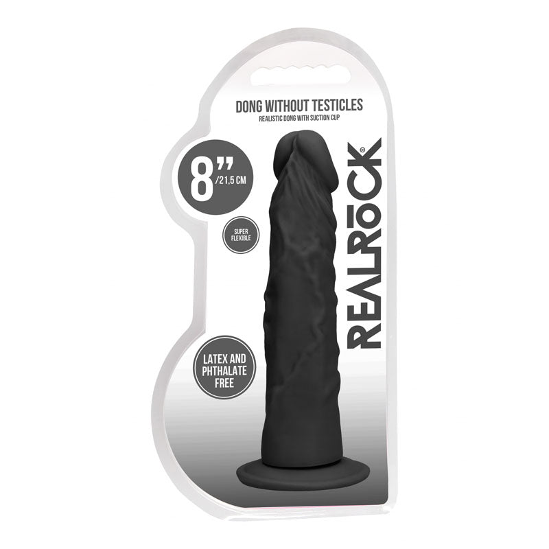 RealRock 8 Inch Realistic Dildo – Phthalate-Free Skin TPE Dildo