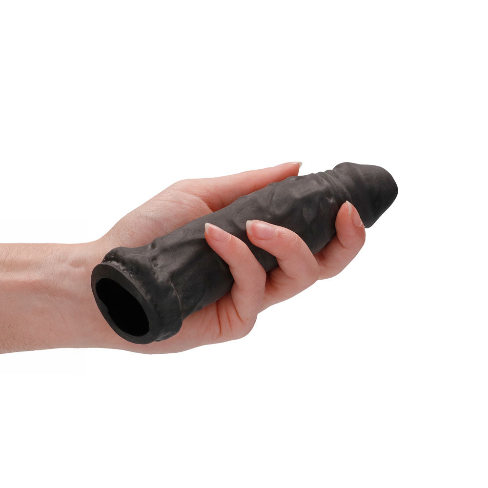 Realrock 6 Inch Realistic Penis Sleeve – Body-Safe Penis Extension Sleeve