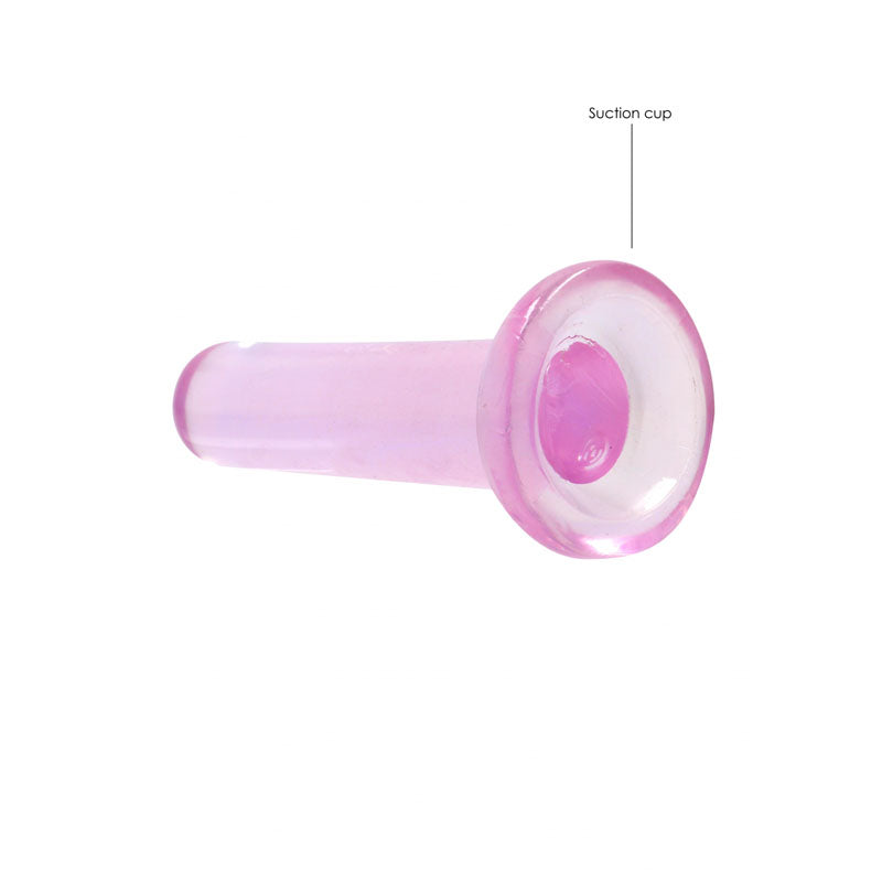 REALROCK Crystal Clear 13.5 cm Dildo With Suction Cup