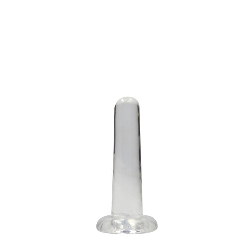 REALROCK Crystal Clear Dildo With Suction Cup – 13.5 cm Dildo