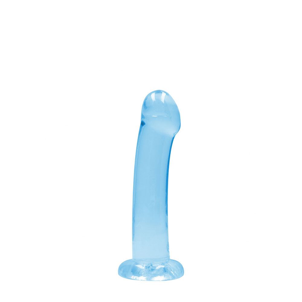 Realrock Crystal Clear Dildo With Suction Cup – 17 cm Dildo