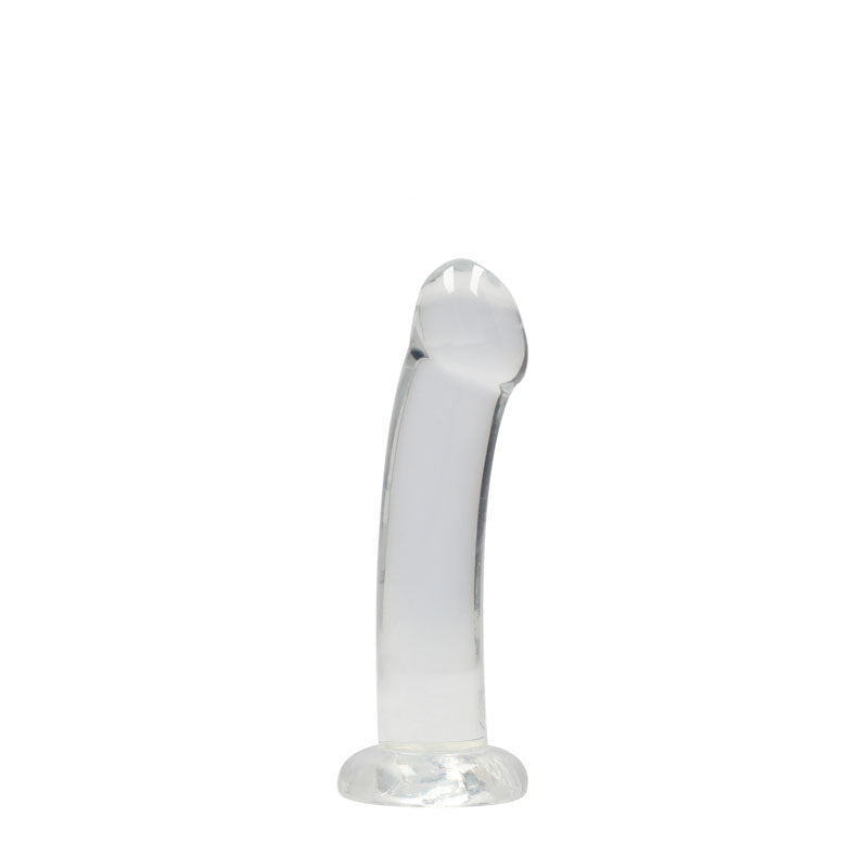 REALROCK Crystal Clear 17 cm Dildo With Suction Cup