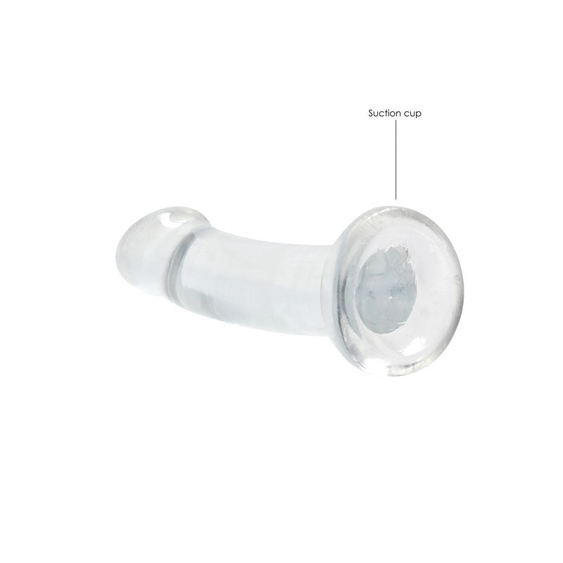 REALROCK Crystal Clear 17 cm Dildo With Suction Cup