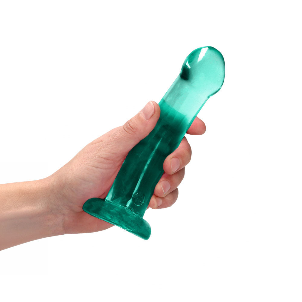 Realrock Crystal Clear Dildo 17 cm – Suction Cup Dildo