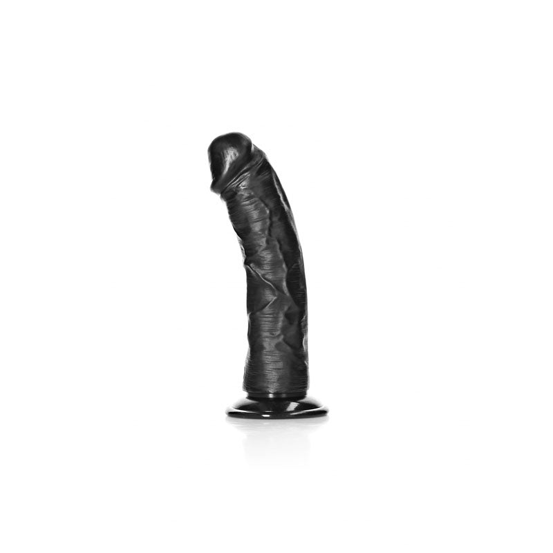 RealRock Realistic Curved Dildo with Suction Cup – 15.5 cm Dildo