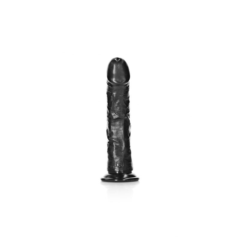 RealRock Realistic Regular Curved Dildo with Suction Cup – 18 cm Dildo