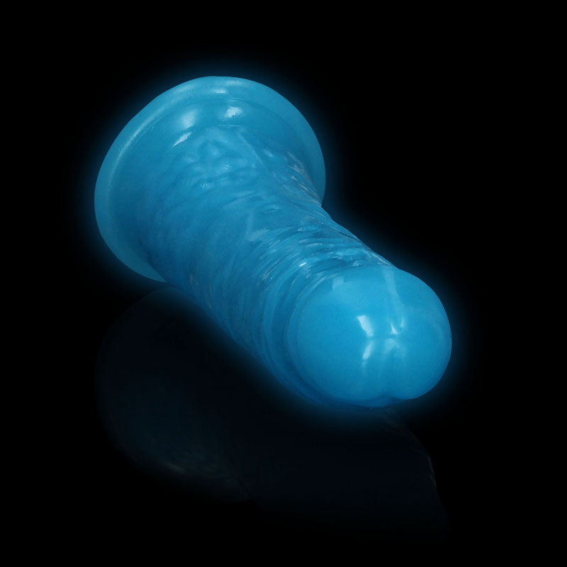 Realrock 15.5 Centimeter Slim Glow in the Dark Neon Dong