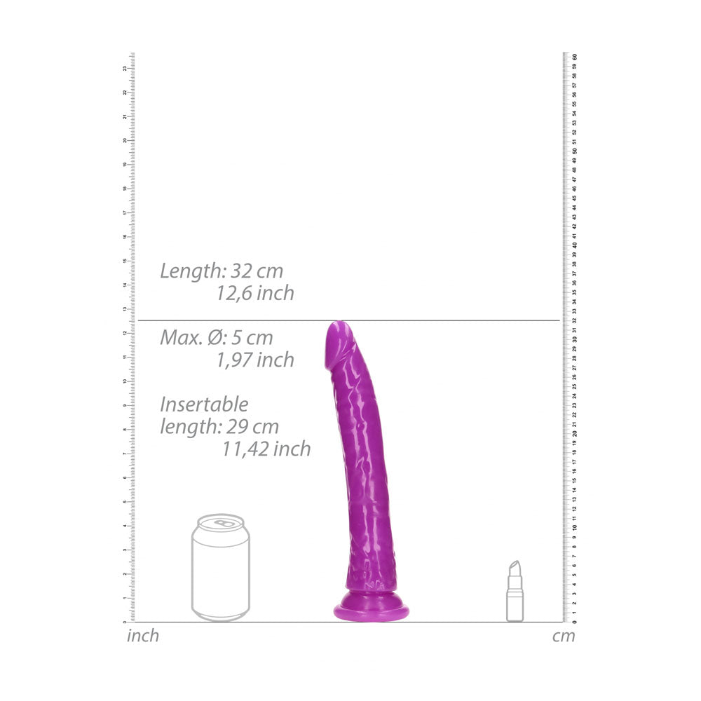 Realrock Slim Glow in the Dark 29 cm Dildo