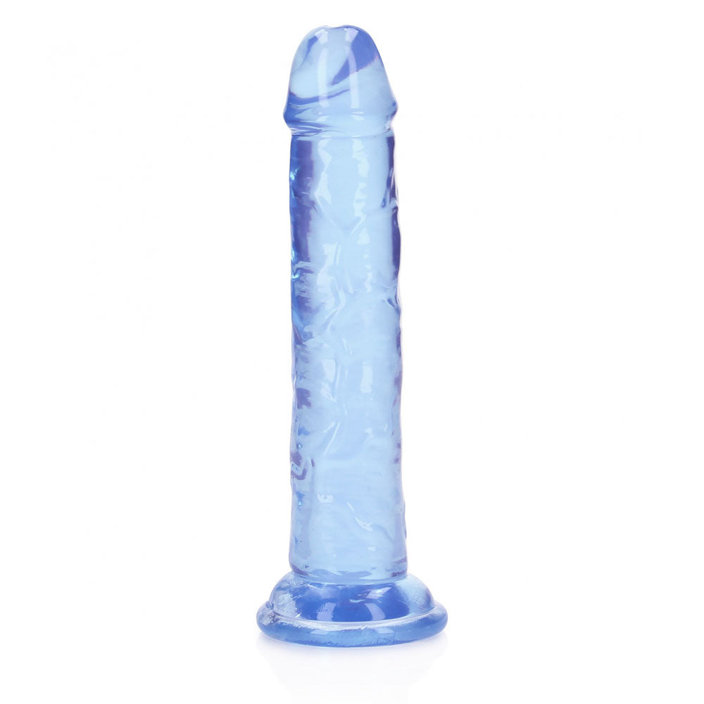 Realrock 15.5 cm Straight Dildo – Clear 6 Inch Dildo