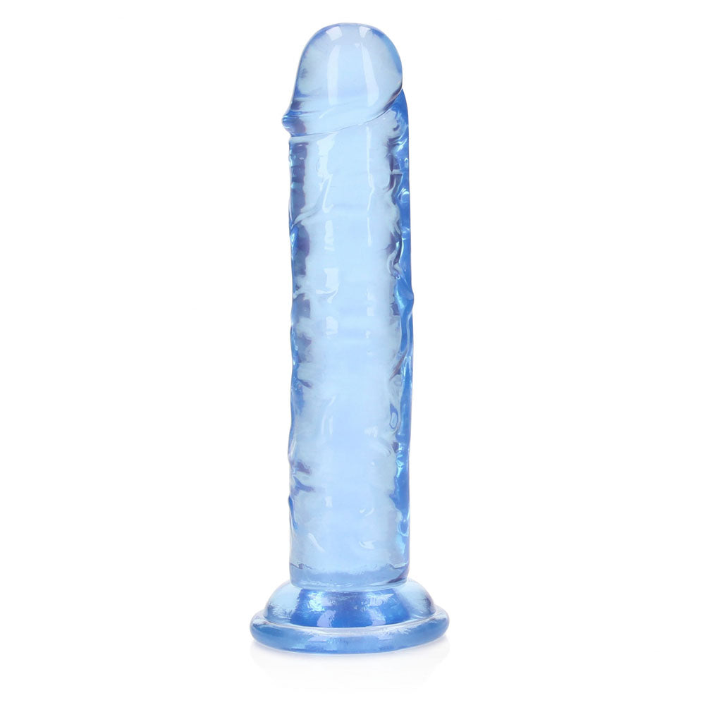 Realrock 15.5 cm Straight Dildo – Clear 6 Inch Dildo