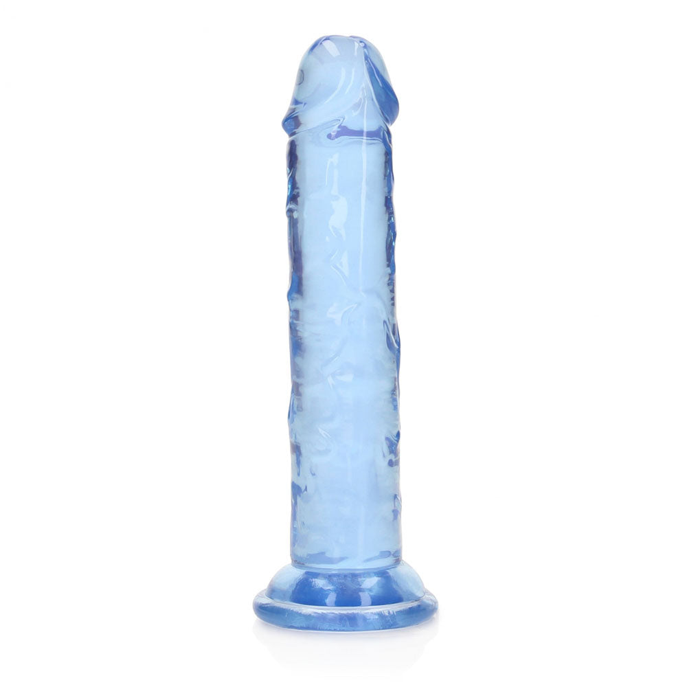 Realrock 15.5 cm Straight Dildo – Clear 6 Inch Dildo