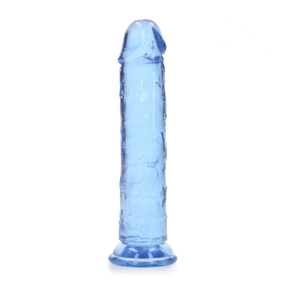 REALROCK 18 cm Straight Crystal Clear Dildo