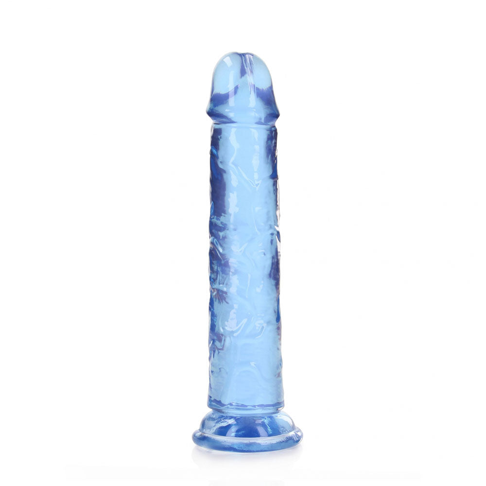 REALROCK 18 cm Straight Crystal Clear Dildo