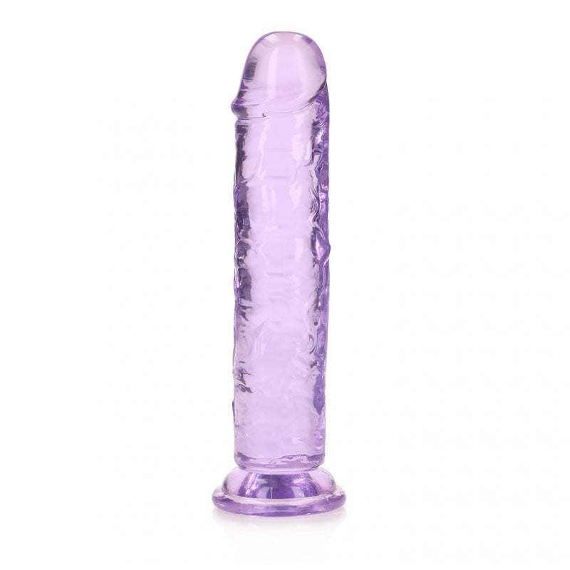 Realrock 18 cm Straight Crystal Clear Dildo 7 Inch Dildo