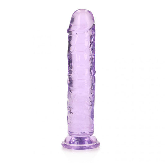 Realrock 18 cm Straight Crystal Clear Dildo 7 Inch Dildo
