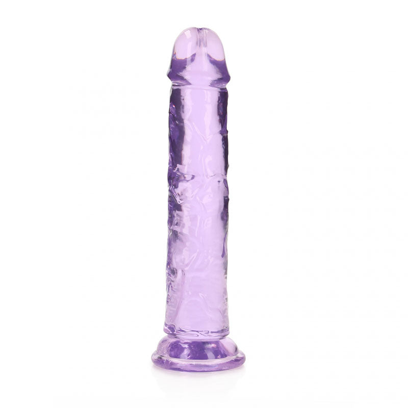 Realrock 18 cm Straight Crystal Clear Dildo 7 Inch Dildo