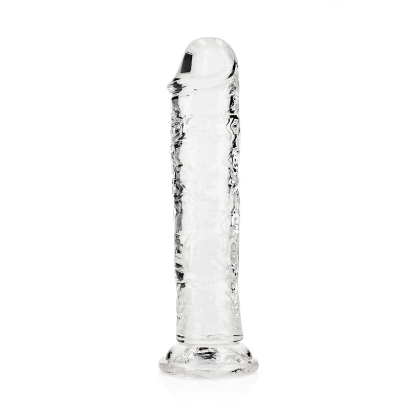 RealRock 18 cm Clear Straight Dildo – 7 Inch Dildo