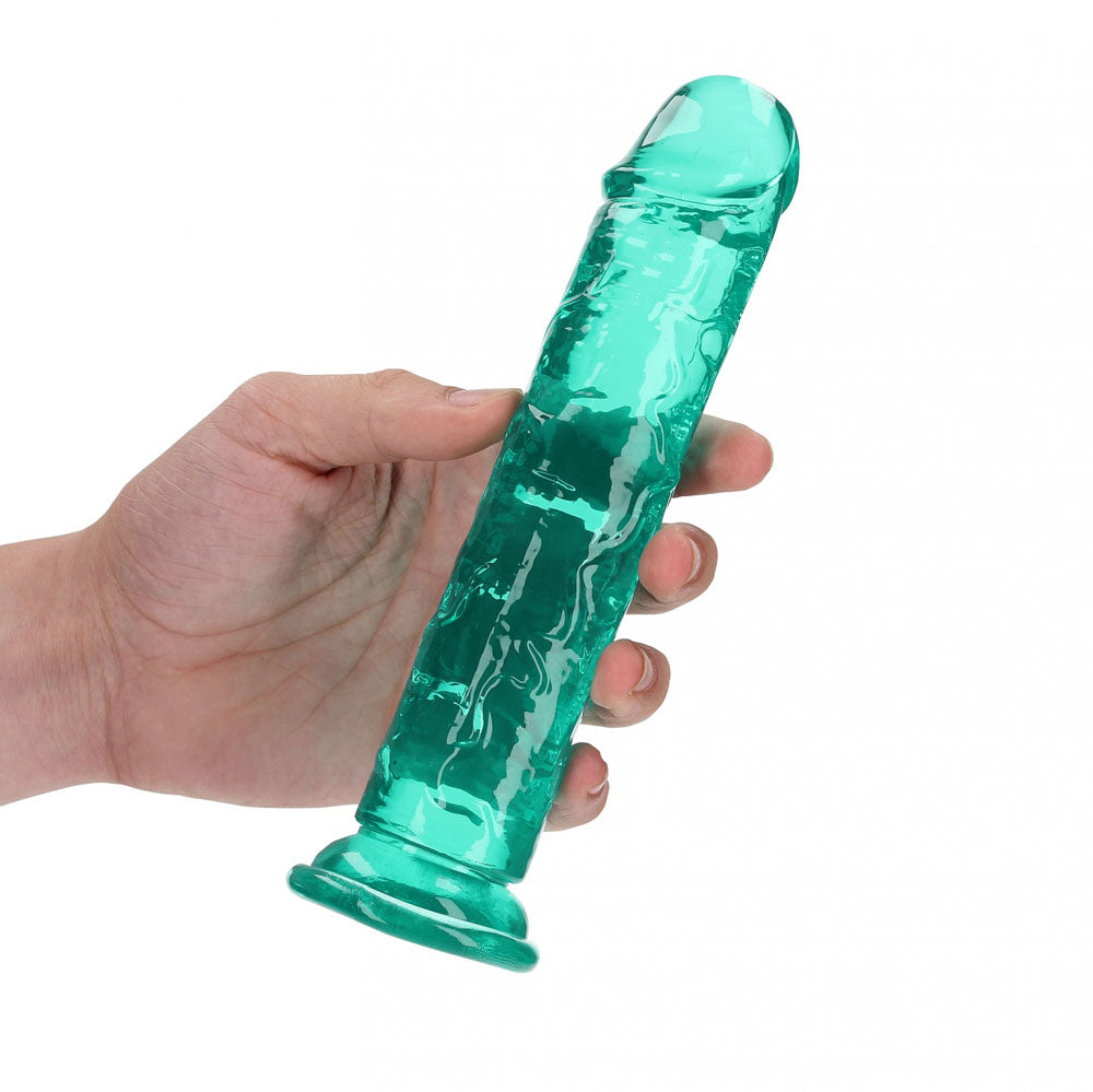 RealRock 18 cm Straight Dildo – Clear 7 Inch Dildo