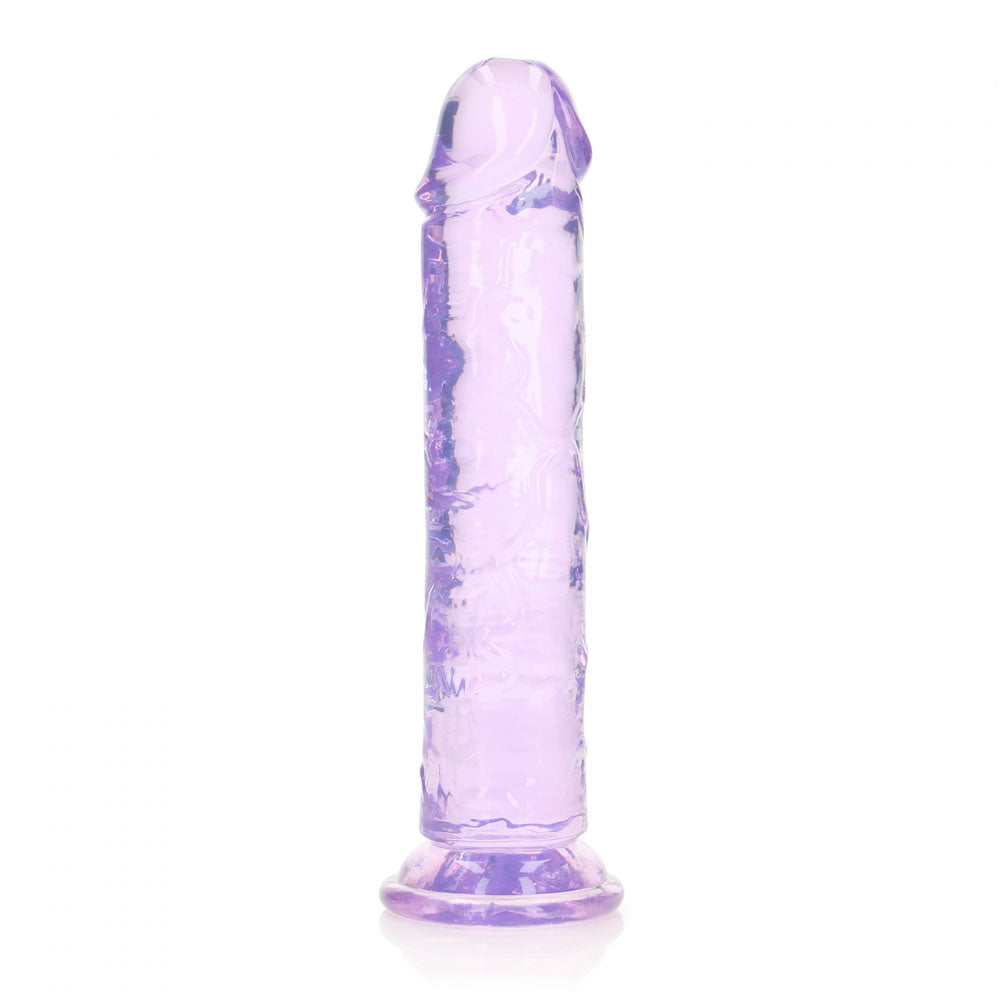 REALROCK 20 cm Straight Dildo – Clear Straight Dildo 20 cm