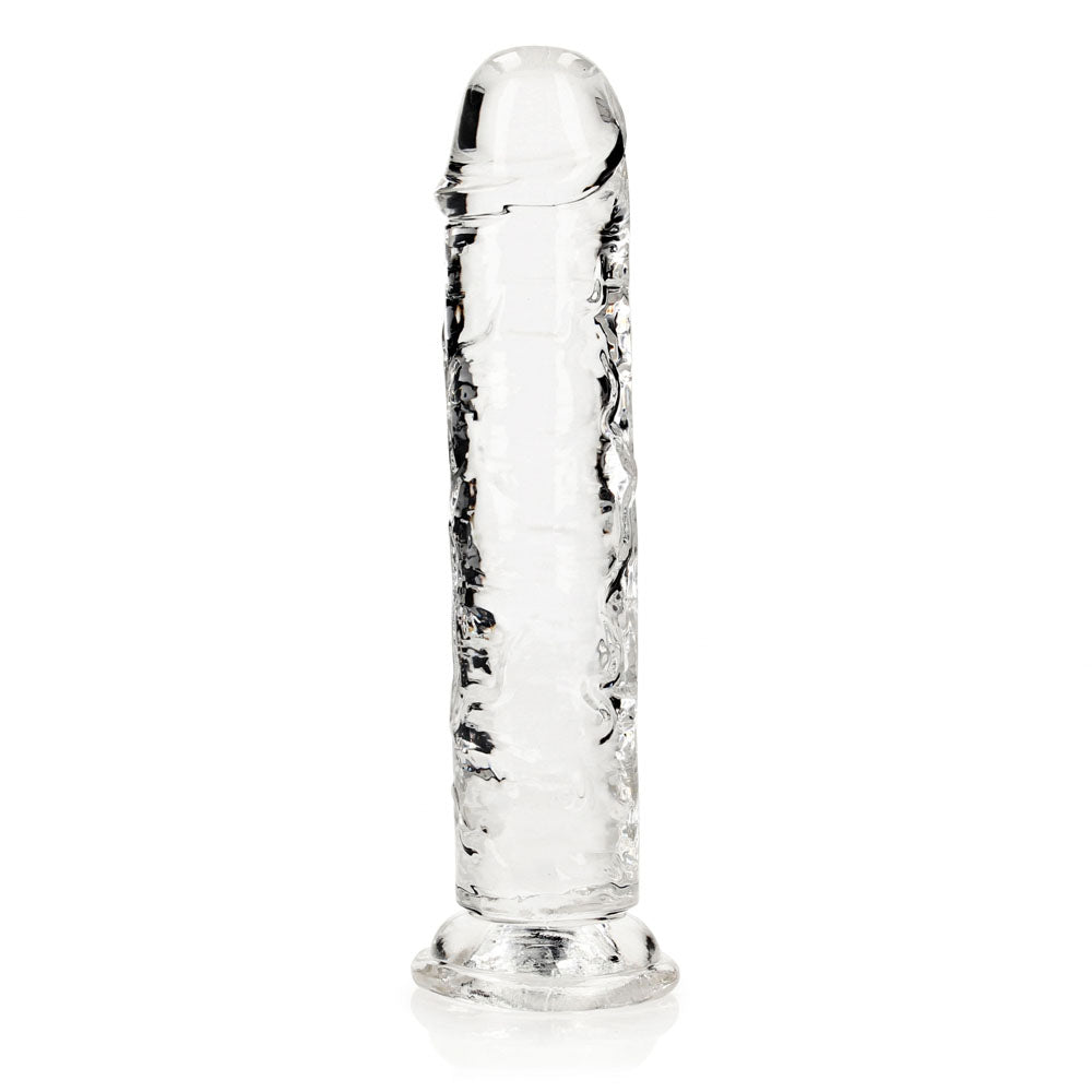 RealRock 20 cm Straight Dildo – Transparent 20 cm Dildo