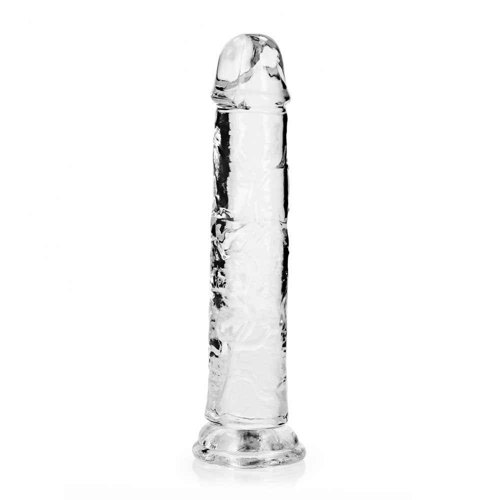 RealRock 20 cm Straight Dildo – Transparent 20 cm Dildo