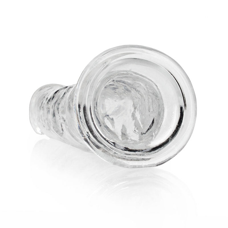 REALROCK Crystal Clear 25 cm Straight Dildo
