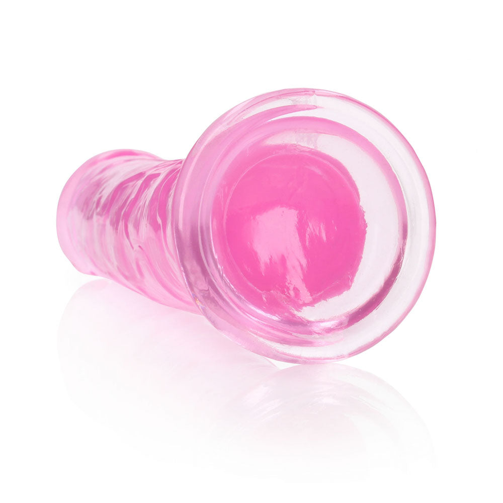 RealRock 28 cm Straight Clear Dildo