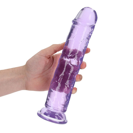 RealRock 28 cm Straight Dildo – Clear 28 cm Dildo