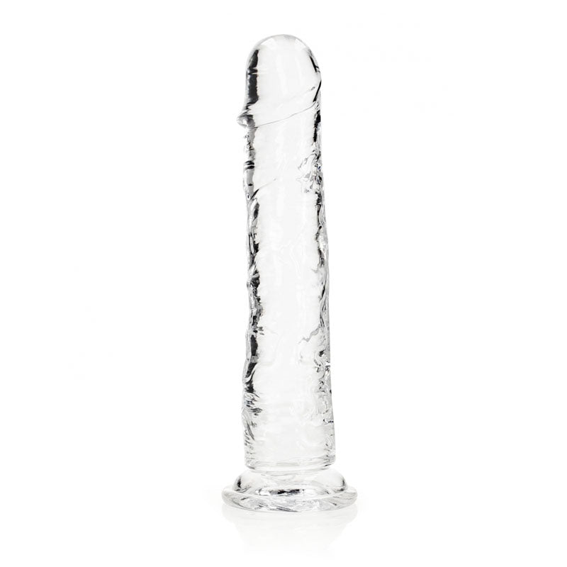 RealRock 31 cm Straight Crystal Clear Dildo