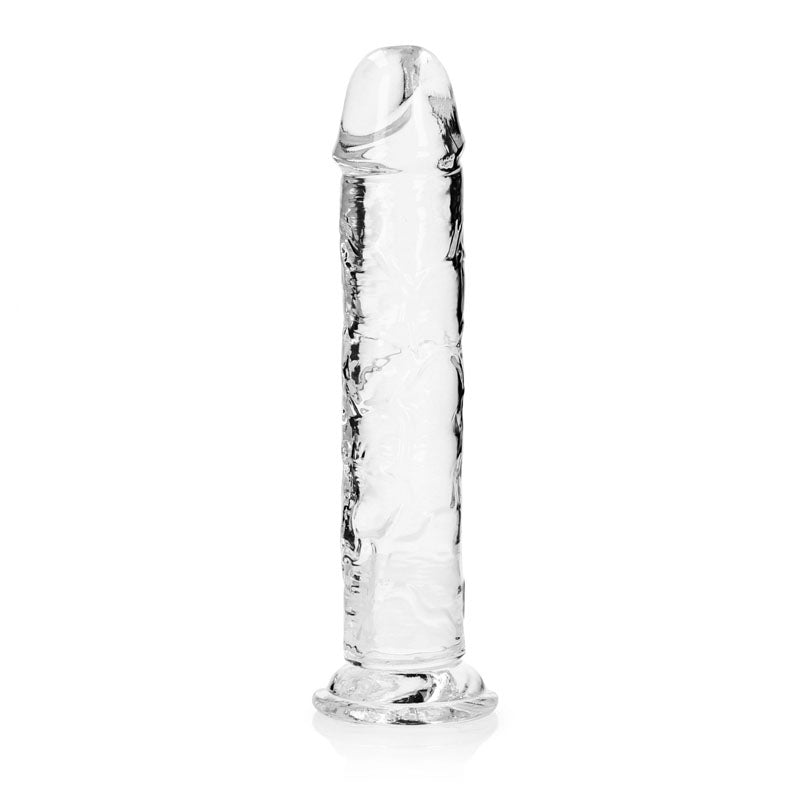 RealRock 31 cm Straight Crystal Clear Dildo