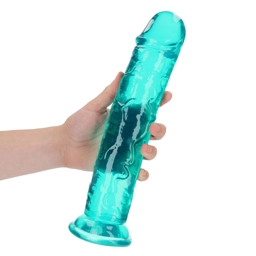 REALROCK 31 cm Straight Dildo – Clear 12 Inch Dildo