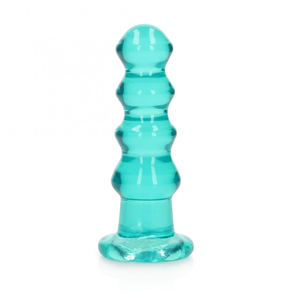 RealRock Curvy 14 cm Butt Plug – Clear Anal Plug