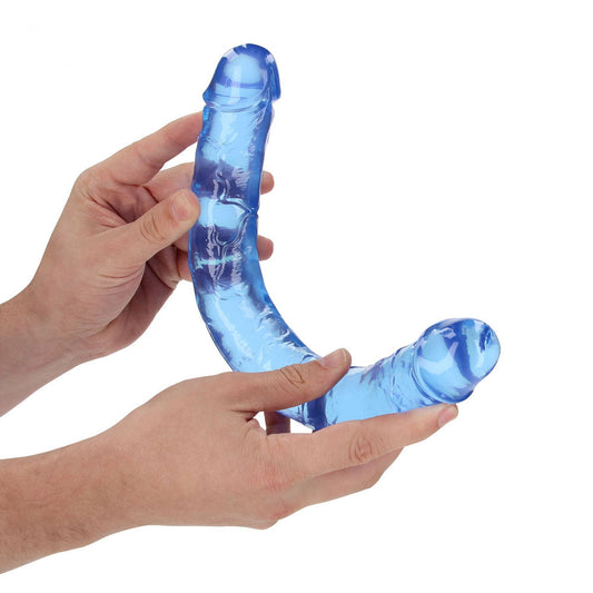 RealRock 34 cm Double Dong – Clear Double Dong for Anal and Vaginal Use