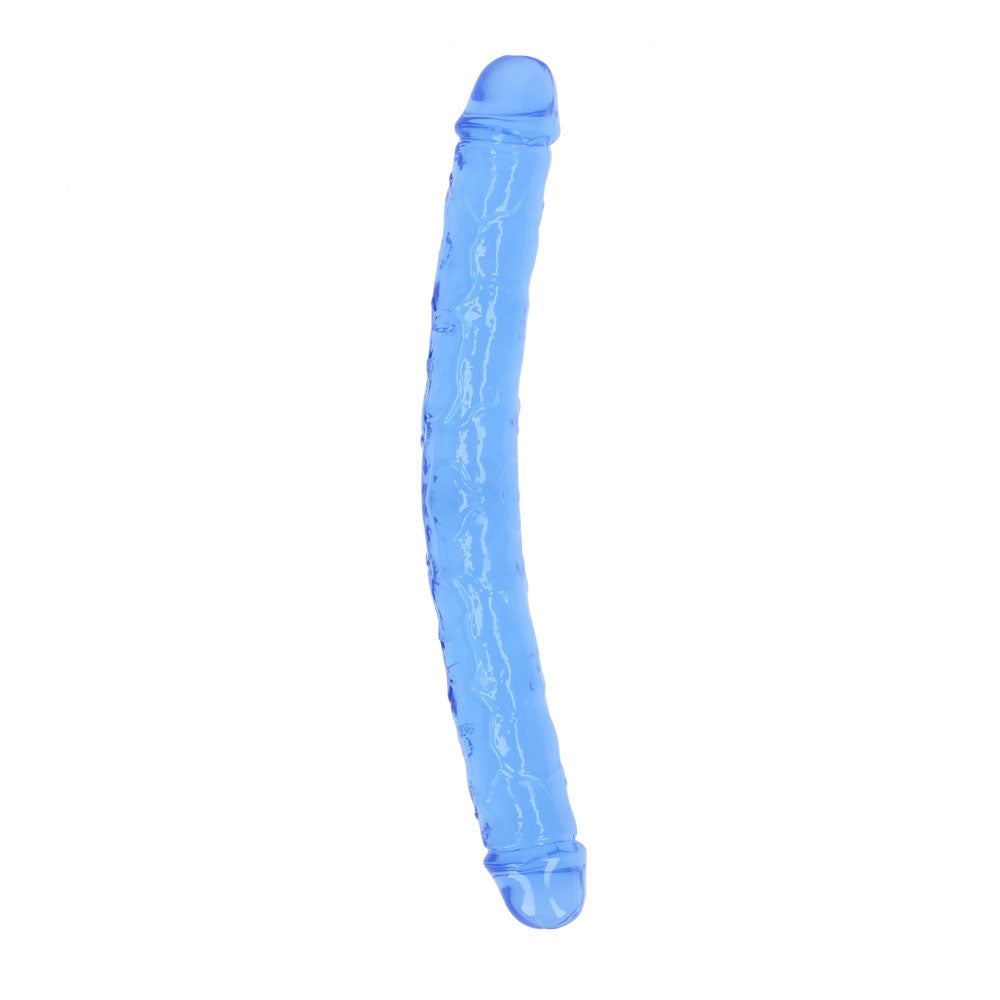 RealRock 34 cm Double Dong – Clear Double Dong for Anal and Vaginal Use