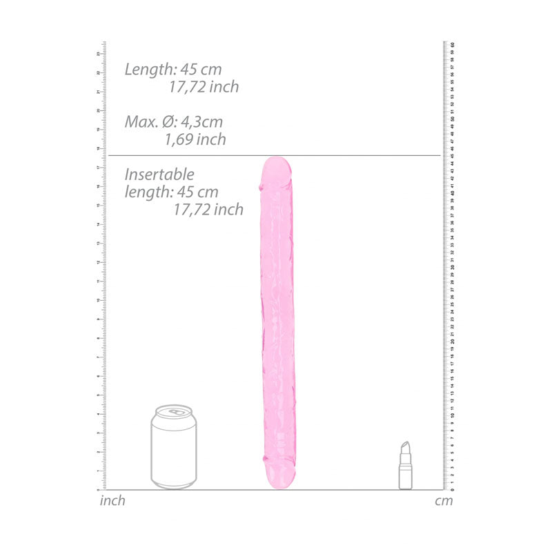 REALROCK 45 cm Double Dong - 45 cm (18 Inch) Size