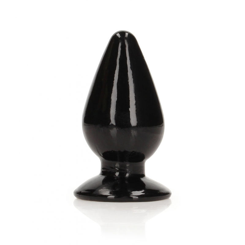 Realrock Crystal Clear 9 cm Suction Cup Anal Plug
