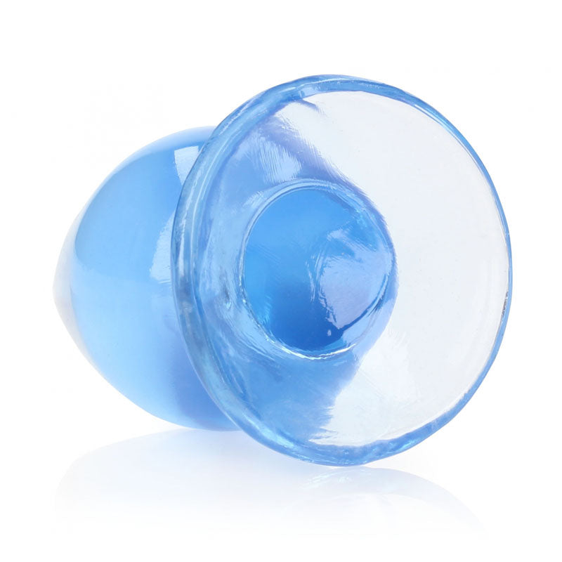 Realrock Crystal Clear 9 cm Suction Cup Butt Plug