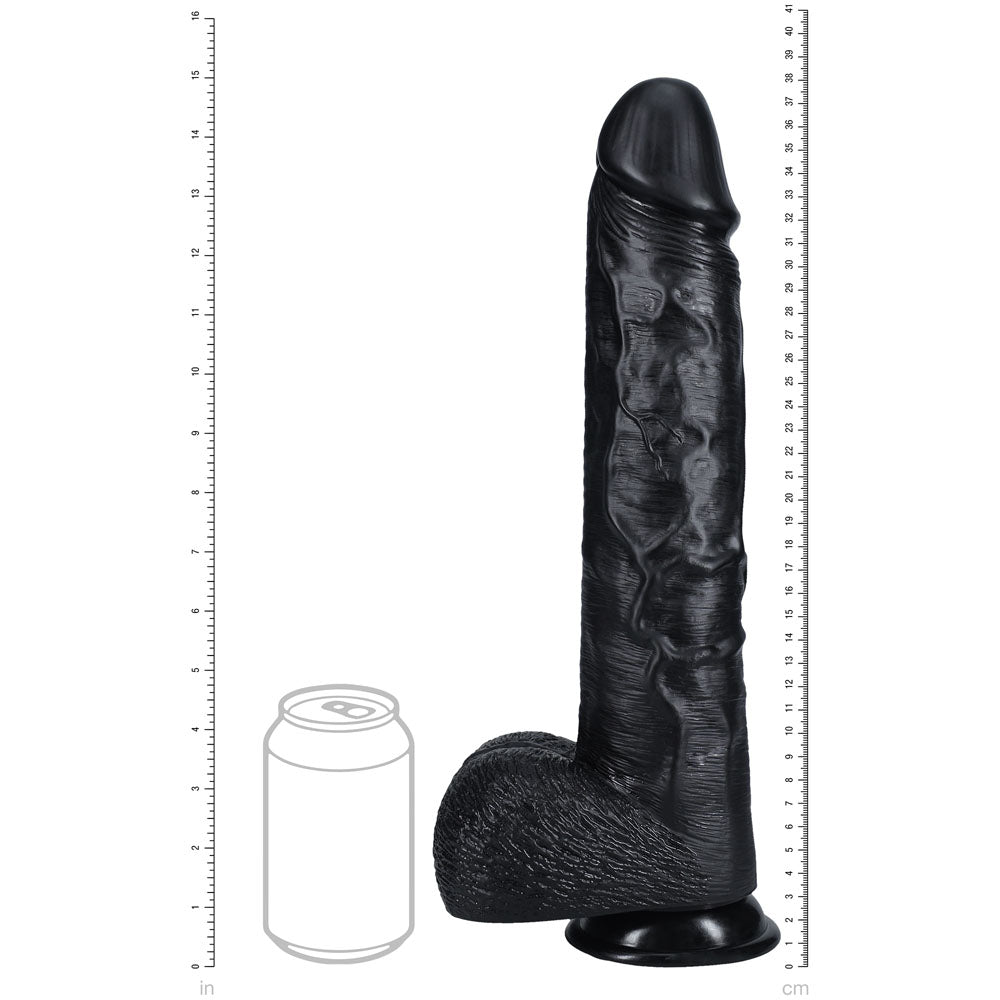 RealRock 38cm Extra Long Dildo with Balls – 15 Inch Dildo