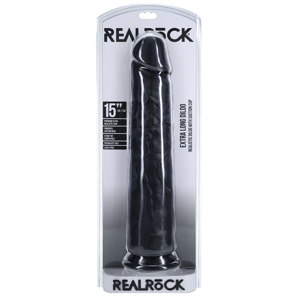 RealRock 38cm Extra Long Dildo – Firm and Soft Realistic Dildo
