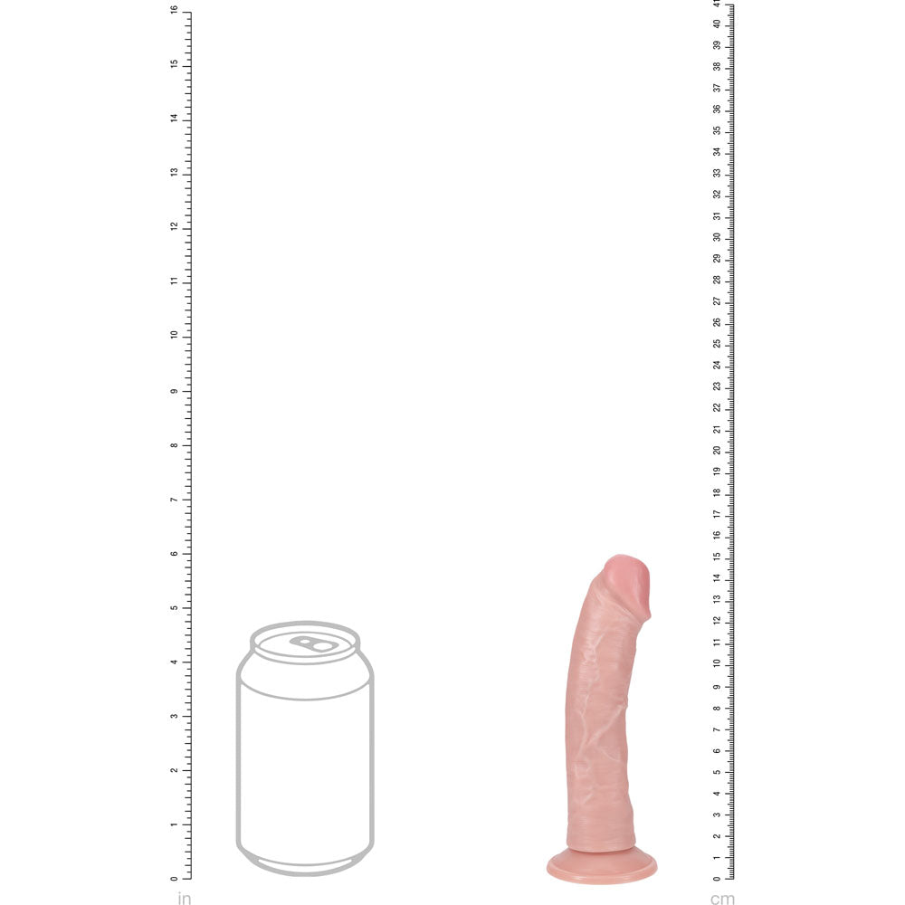 RealRock Vibrating Dildo (15cm) – USB Rechargeable Vibrator