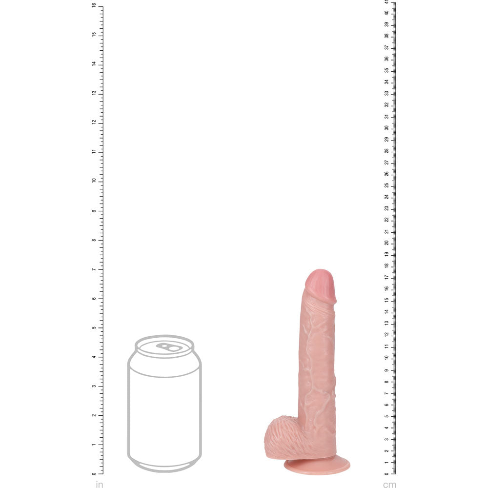 RealRock 18cm USB Rechargeable Vibrating Dildo