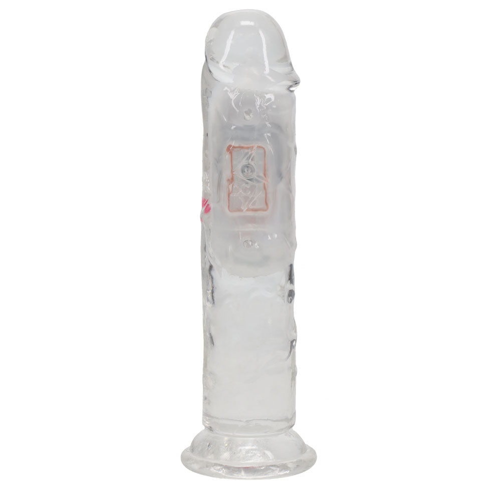 Realrock 6 Inch Clear Wireless LED Vibrating Dong