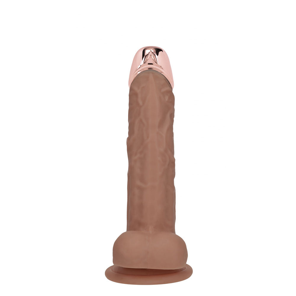 RealRock Metal Head 6 Inch USB Rechargeable Vibrating Dildo with Remote