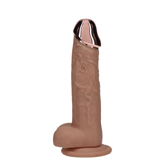 RealRock Metal Head 7 Inch Rechargeable Vibrating Dildo with Remote