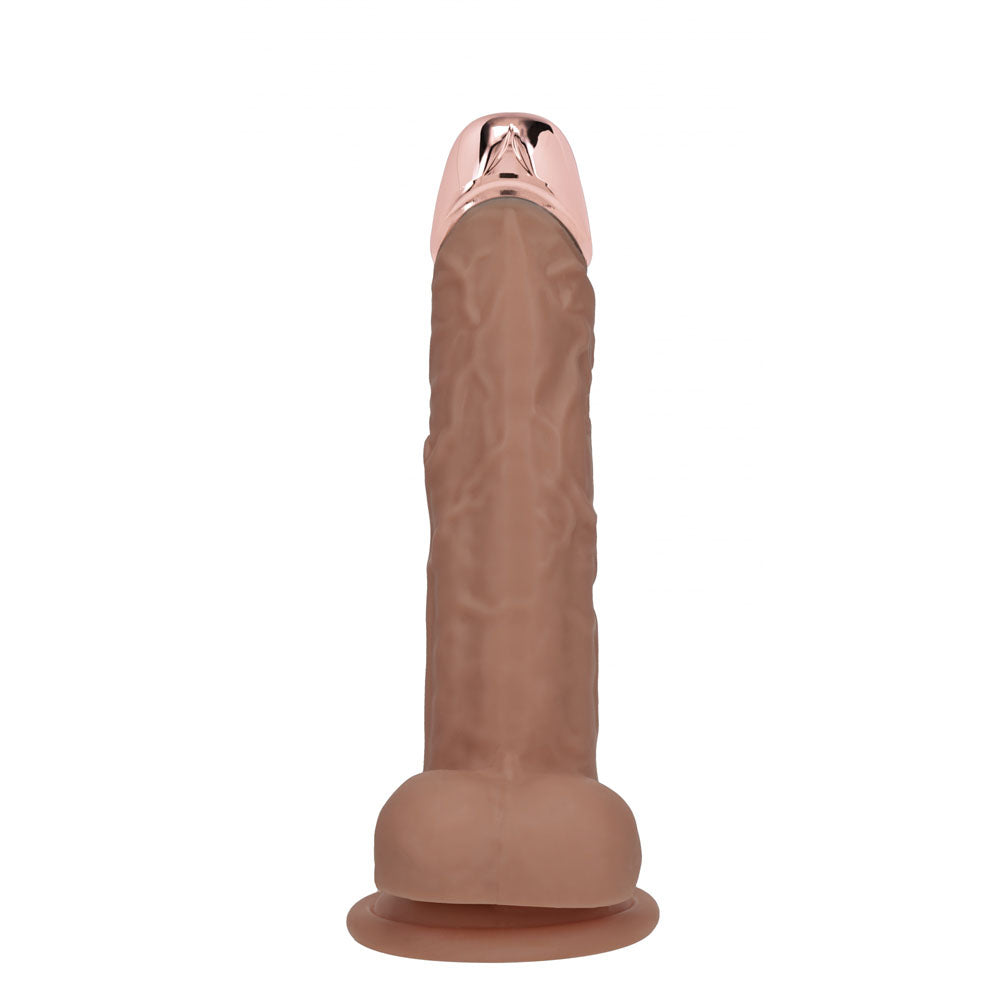 RealRock Metal Head 7 Inch Rechargeable Vibrating Dildo with Remote