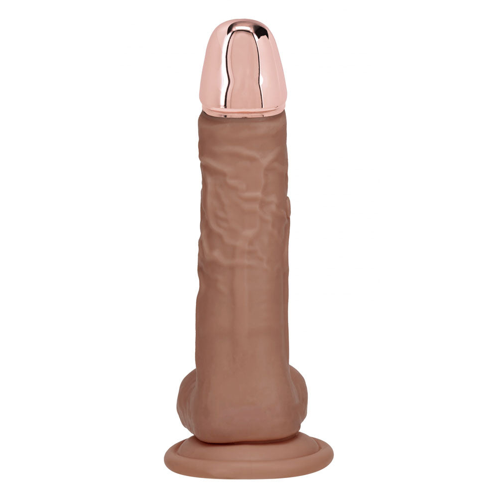 RealRock Metal Head 8 Inch USB Rechargeable Dildo with Wireless Remote