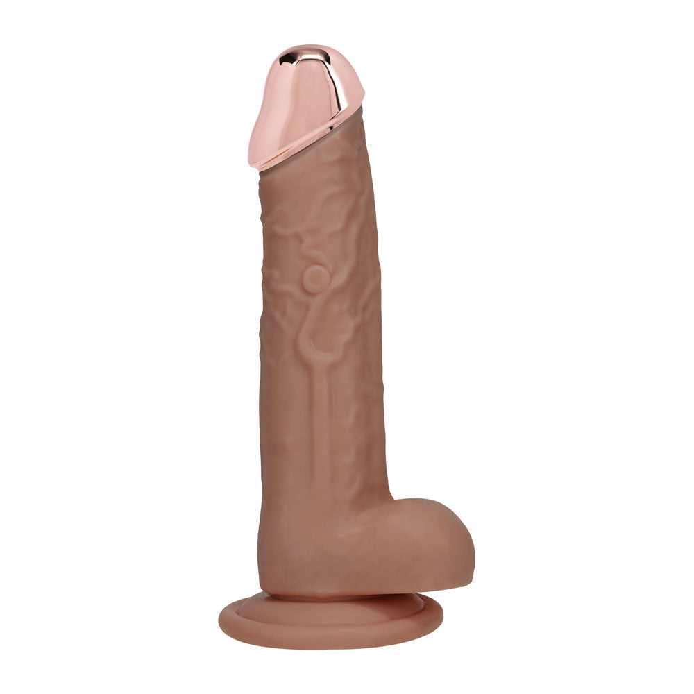 RealRock Metal Head 8 Inch USB Rechargeable Dildo with Wireless Remote