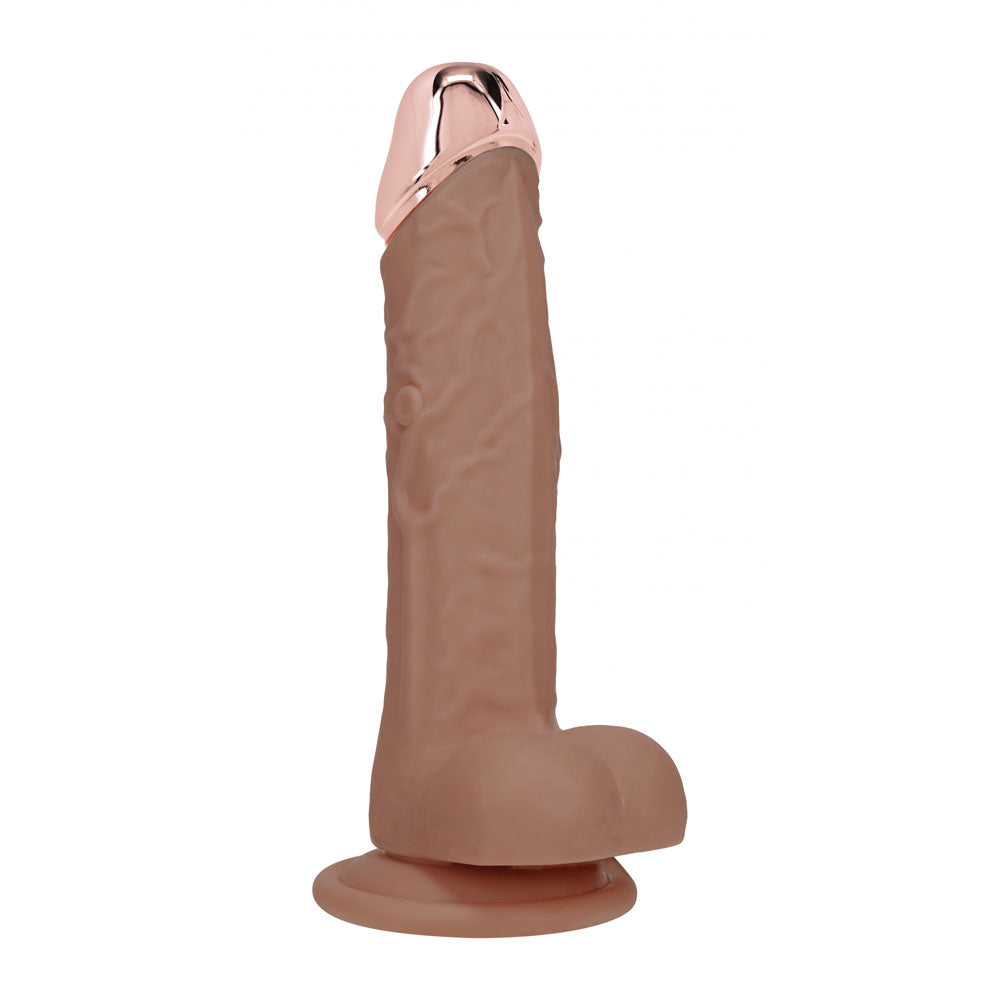 RealRock Metal Head 8 Inch USB Rechargeable Dildo with Wireless Remote