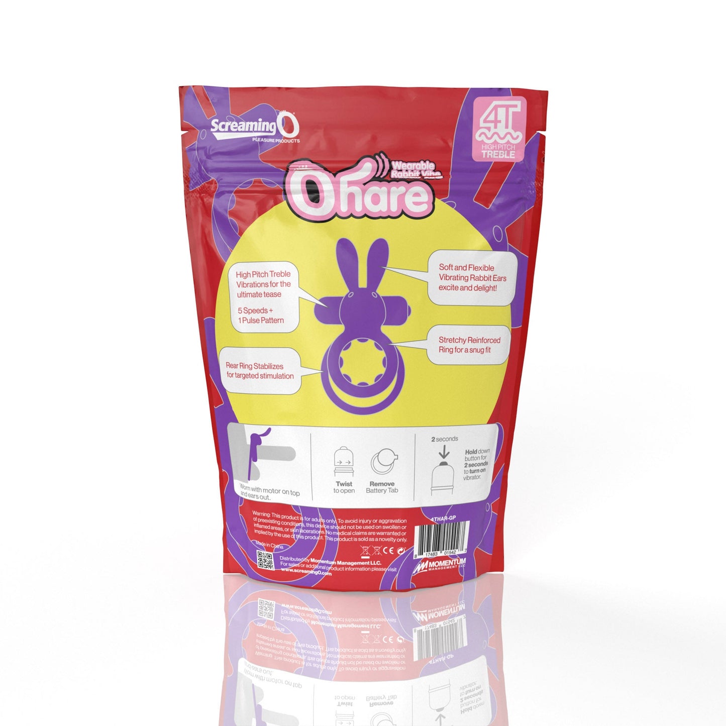 Ohare 4T High Pitch Treble (Grape)