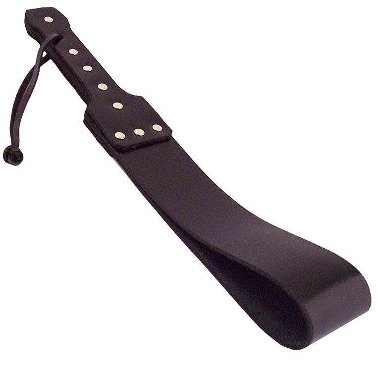 Rouge Garments Folded Paddle – Leather 17 Inch Paddle